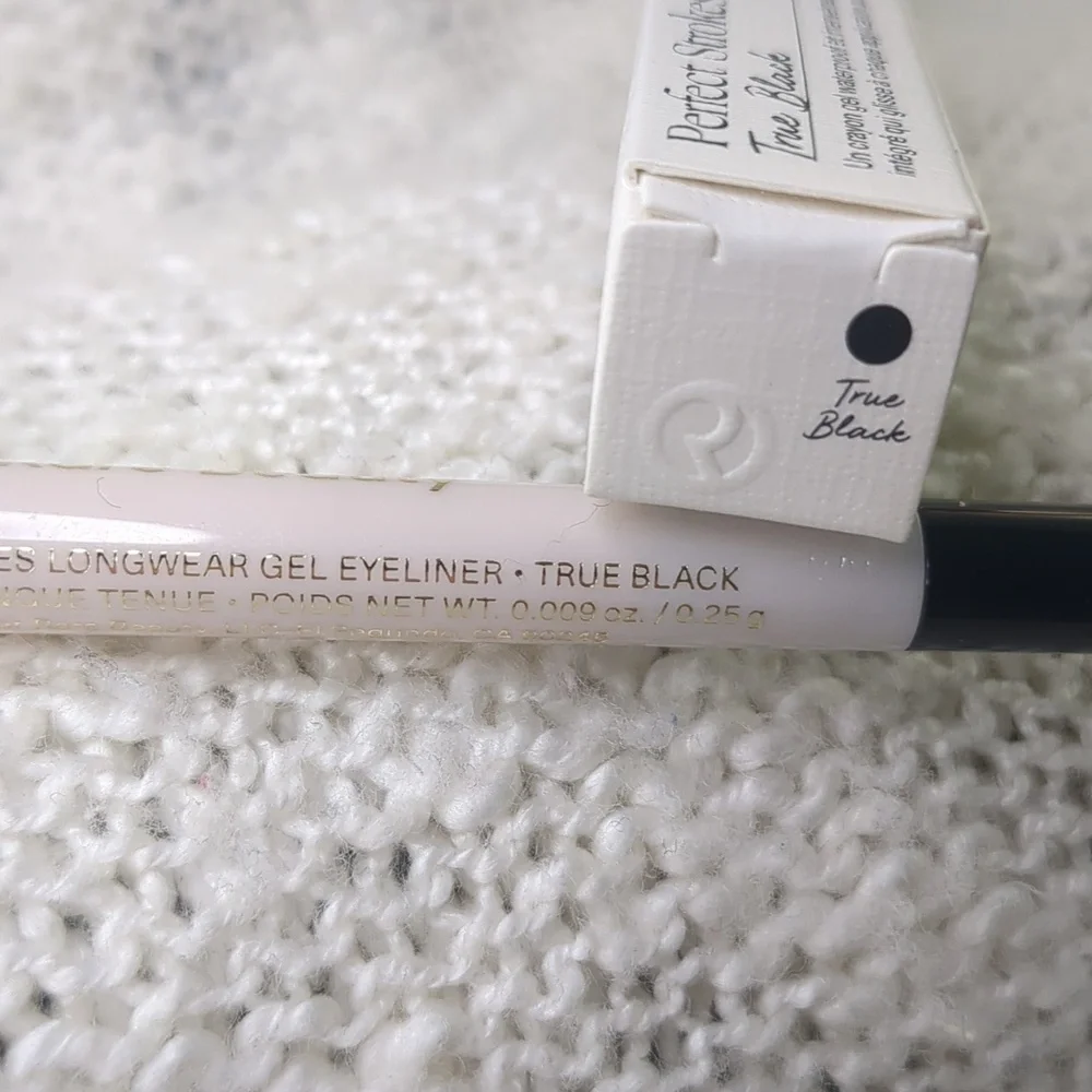 Rare Beauty Perfect Strokes True Black Longwear Gel Eyeliner, 0.25g/0.009 oz